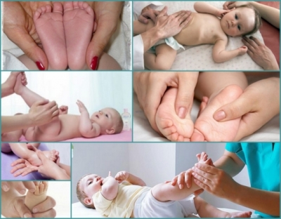 Массаж для новорожденных в домашних условиях