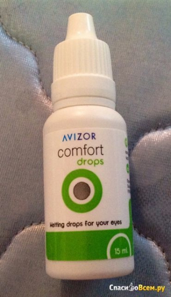 Avizor Comfort Drops — капли для глаз, отзывы