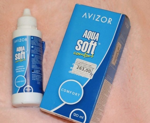 Aqua Soft — раствор для линз, обзор, цена, отзывы