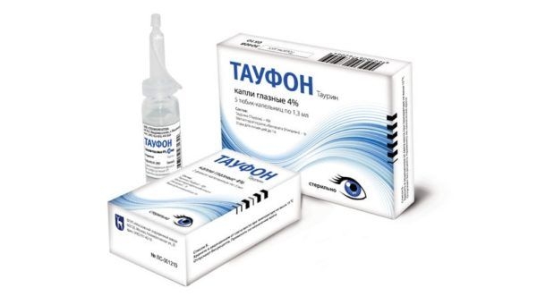 Тауфон-Дарница капли глаз., р-р 40 мг/мл по 10 мл во флак.-кап.